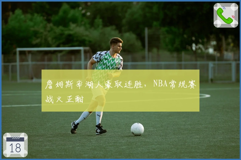 詹姆斯率湖人豪取连胜，NBA常规赛战火正酣